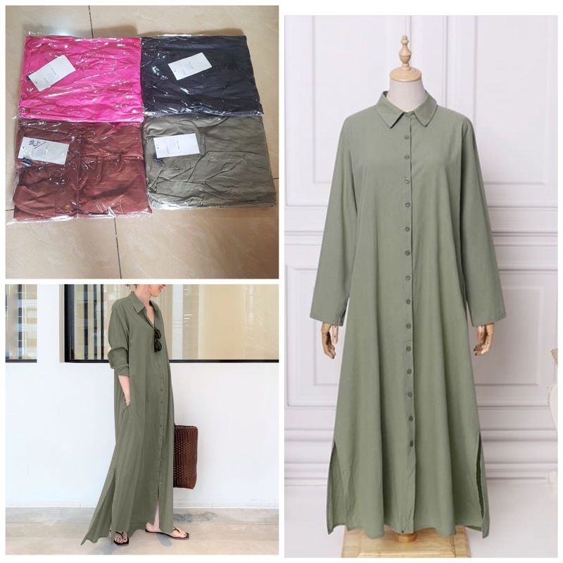 ชุดเดรส Zenzea Midi นําเข้า