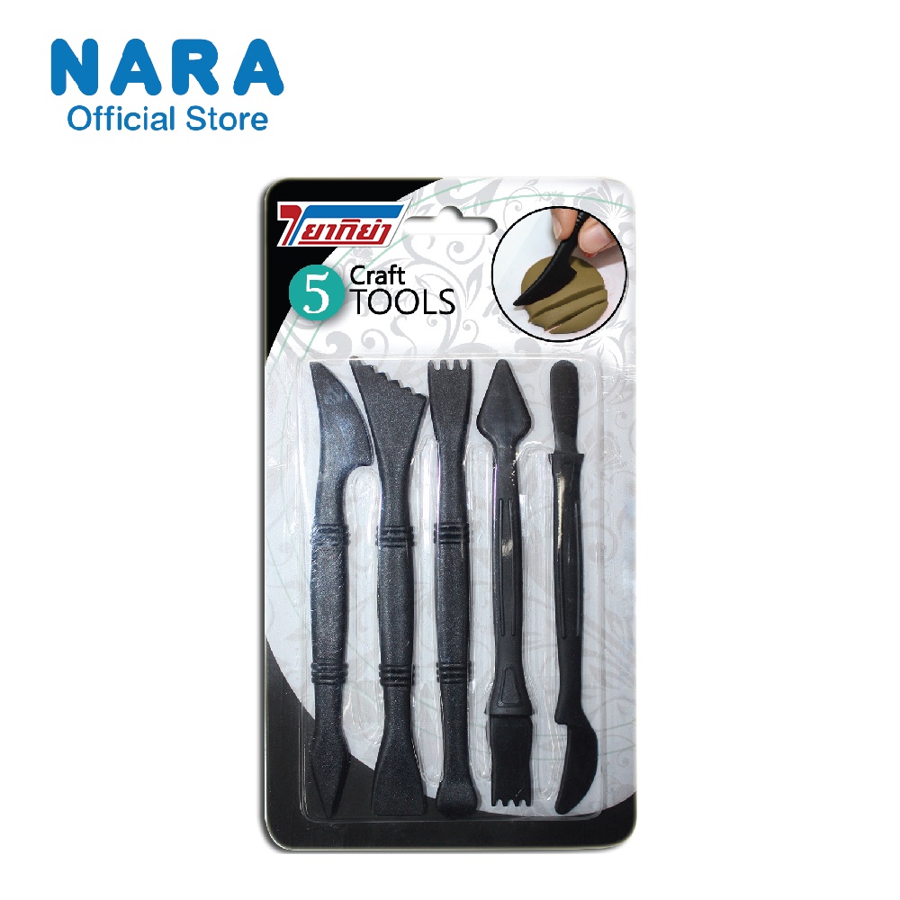 NARA Kids Tools อุปกรณ์ปั้นพลาสติกสำหรับเด็ก *เลือกสี* - รูปที่ 2