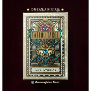 Tattoo Tarot ไพ่ยิปซีแท้ลดราคา ไพ่ยิปซี ไพ่ทาโร่ต์ ไพ่ออราเคิล Tarot Oracle Card Deck