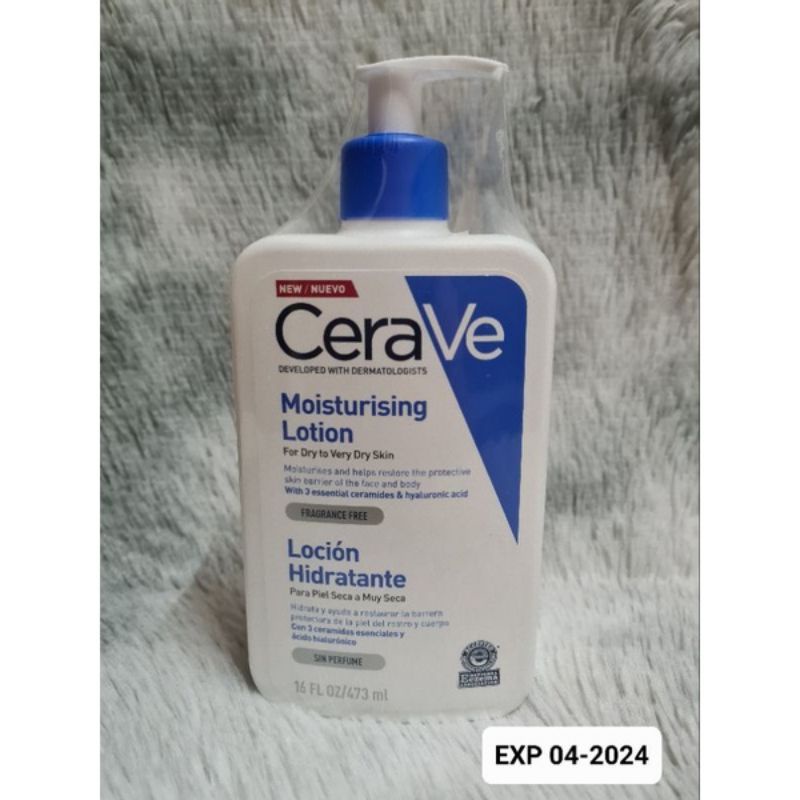 ❣️ขวดใหญ่ ขนาด 473 ml.❣️ CERAVE เซราวี moisturising lotion โลชันเนื้อสัมผัสบางเบา