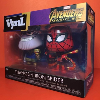 Funko Vynl Thanos + Iron Spider : Avenger Infinity War