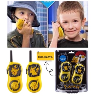 Pokemon Pikachu Walkie Talkies-Long Range 2-way Radios