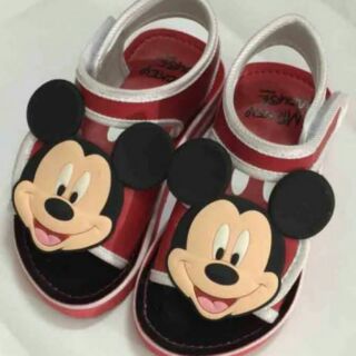 รองเท้ารัดข้อ ลาย Micky Mouse งานลิขสิทธิ์แท้