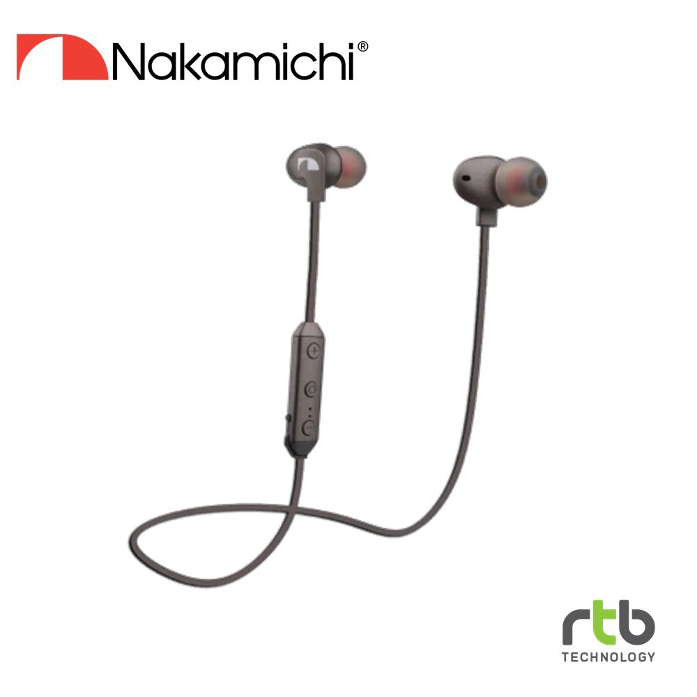 Nakamichi NMSY132 Bluetooth In-Ear Metallic  -  Brow