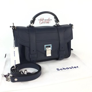 brandmekeerati กระเป๋า[In Stock] •• New •• Proenza PS1 Tiny in Midnight Blue 2017 Calf