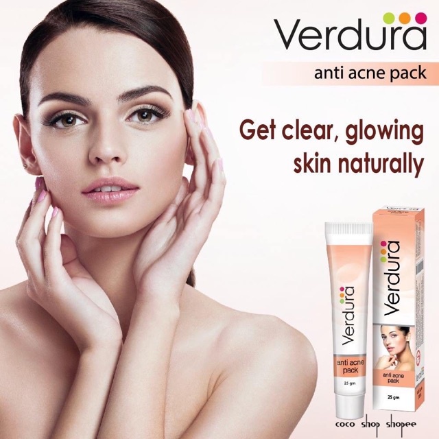 Verdura Anti acne pack 25g ครีมช่วยเรืองสิว