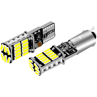 Kein หลอดไฟ Led 26Smd T10 Ba9S T4W 4014 Dome Light 194 168 501 สําหรับติดป้ายทะเบียนรถยนต์รถจักรยานยนต์รถบรรทุก