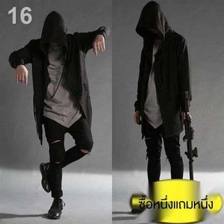 ☞ เสื้อคลุมตัวยาวปานกลาง  Assassin s Creed เสื้อคลุมกันลมกันแดดทรงมีฮู้ดสำหรับท่านผู้ชาย มาใหม่ปี 2023