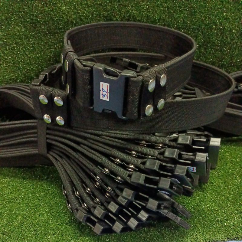 เข็มขัดสนามเข็มขัดตำรวจ รปภ.