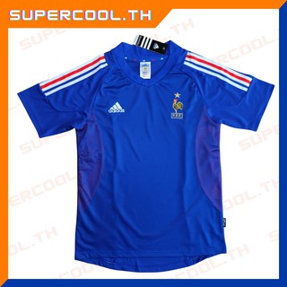 France 2002/2003 เสื้อบอลฝรั่งเศสย้อนยุค เสื้อทีมชาติฝรั่งเศส เสื้อฝรั่งเศสรุ่นเก่า เสื้อทีมชาติฝรั่งเศสรุ่นเก่า