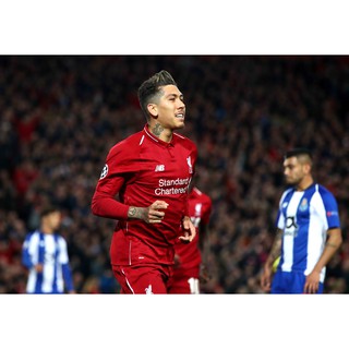 โปสเตอร์ ฟีร์มีนู Poster Firmino Liverpool ลิเวอร์พูล The Kop YNWA ตกแต่งผนัง ฟุตบอล รูปภาพ รูปถ่าย ตกแต่งผนัง Football