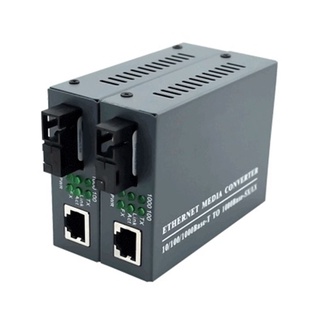 Pcf* NetLink HTB-GS-03 A B โมดูลแปลงไฟเบอร์ SC กิกะบิต 20 กม. 12 42 ไมล์ RJ-45