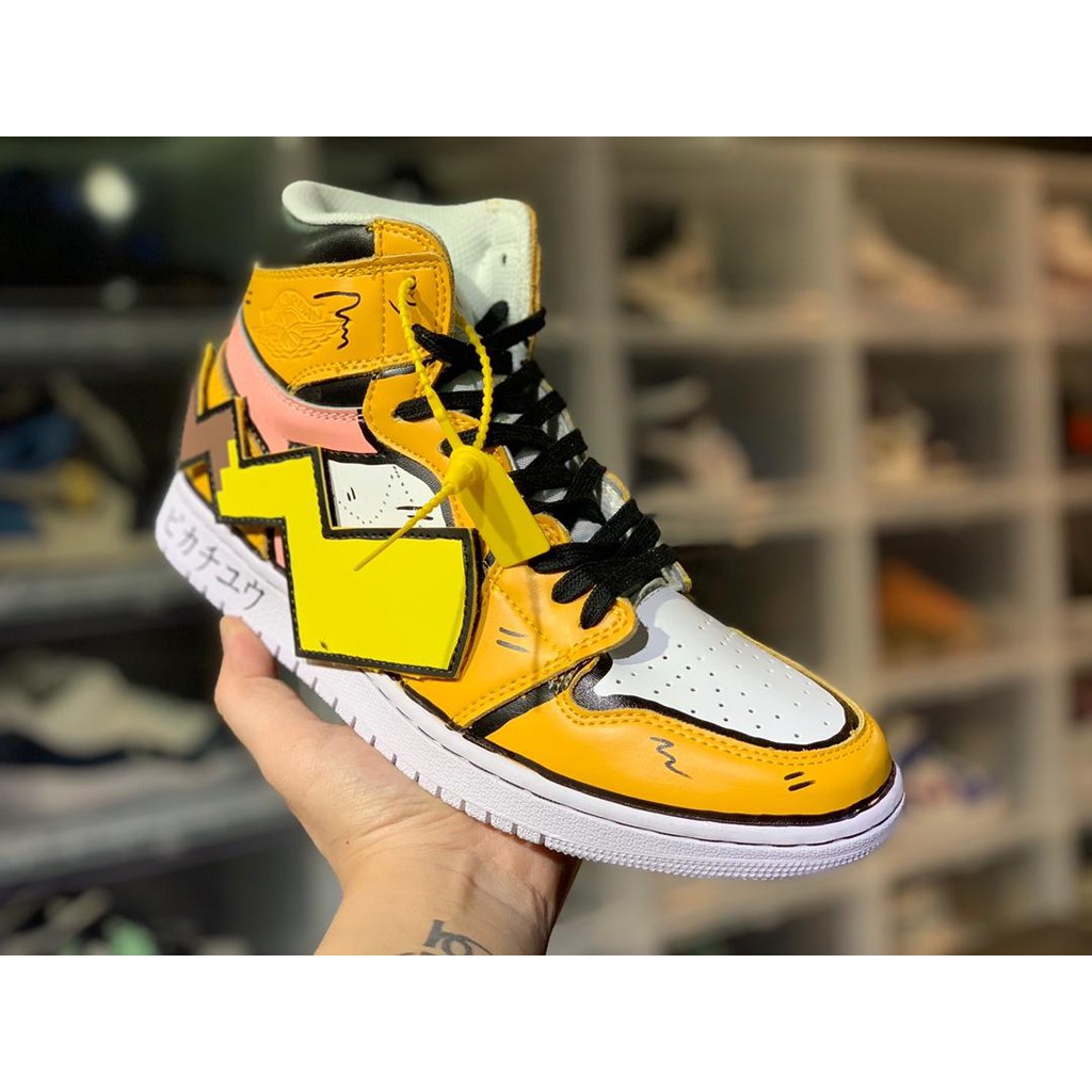 pikachu off white jordan 1