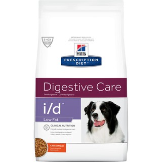 Hills Prescription Diet i/d Digestive Care Low Fat อาหารเม็ดสำหรับสุนัขตับอ่อนอักเสบแบบพลังงานต่ำ 3.85 kg