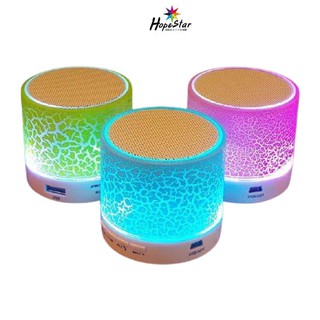 ลำโพงบลูทูธ ขนาด size M Bluetooth Speaker รุ่น ลำโพงไข่ แสงไฟสีสันสวยงาม เสียงไพเราะ