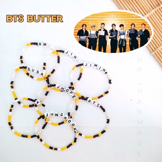 กำไลลูกปัด BTS BUTTER V,Jin,Jimin,Jhope,Suga,Jungkook,RM บังทัน KPOP