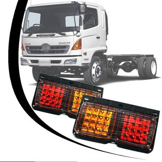 ไฟท้าย รถบรรทุก อีซูซุ ฮีโน่ ISUZU HINO LED รถหกล้อ รถบรรทุกเล็ก จำนวน 1 คู่