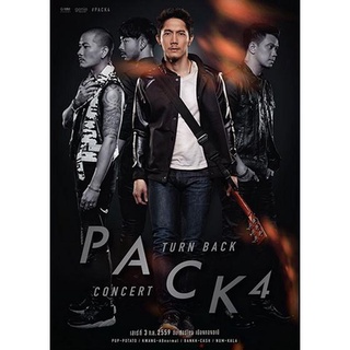 บันทึกการแสดงสด Pack 4 Turn Back Concert