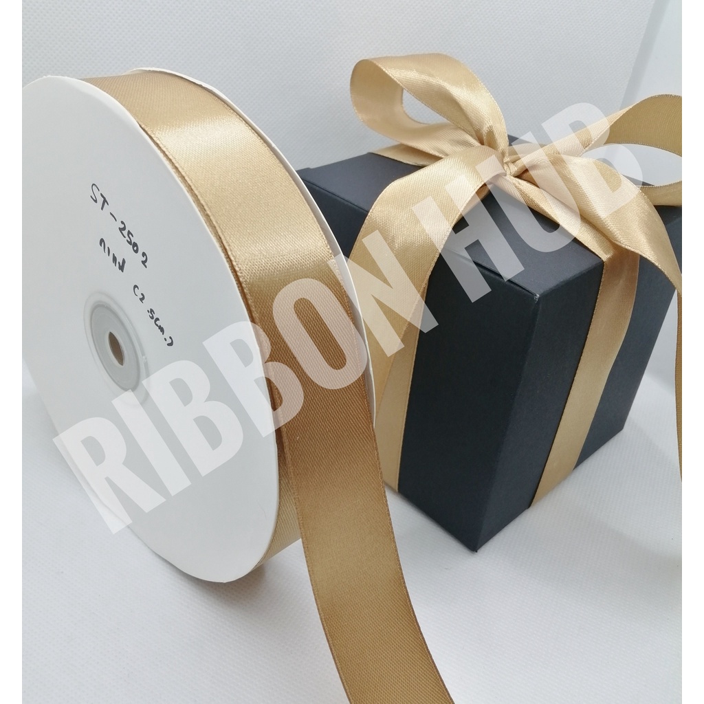 ริบบิ้นผ้าซาติน อย่างดี ตรา Miss Ribbon