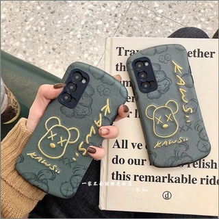 เคสโทรศัพท์ ป้องกันเลนส์กล้อง ลายการ์ตูนหมี สำหรับ OPPO Reno 5 Reno 5 Pro