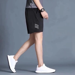 กางเกงกีฬาแถบสะท้อนแสง ใส่วิ่ง ออกกำลังกาย ผ้าเนียนเบาใส่สบาย size l-4xl มี3แบบ