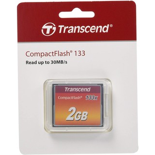 Transcend CompactFlash CF Card 133x 2GB (TS2GCF133)