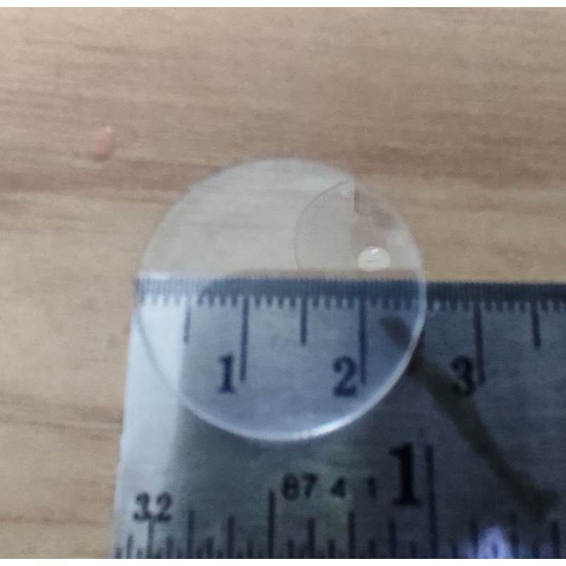 ฐานพลาสติกสำหรับติด miniature ขนาด 2.5 ซม. (1 ชุด มี 5 ชิ้น )