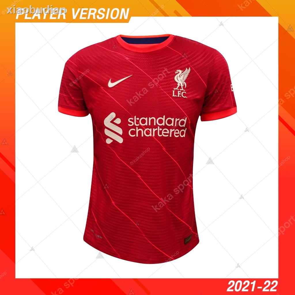✷⊙เสื้อฟุตบอล Liverpool Home ( Player Ver. ) 2021-22ราคาต่ำสุด