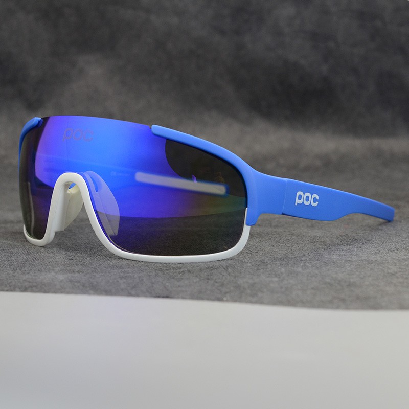 Poc Uv400 Cycling Glasses Men Women Tr90 Frame 3lens Polarized Outdoor