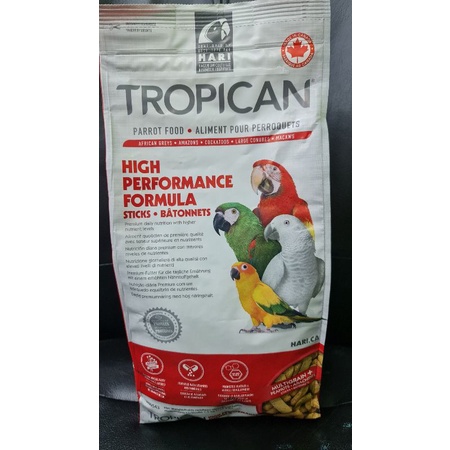 Tropican Performance อาหารสำเร็จรูปสูตรบำรุง พ่อแม่พันธุ์ By Hagenช่วยเพิ่มผลผลิต น้ำหนัก 1.5 kg