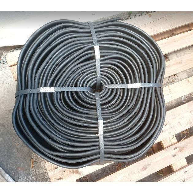 PVC WATERSTOP #พีวีซี วอเตอร์สต๊อป แผ่นยางกันน้ำ 8นิ้ว 3ปุ่ม ความยาว 10เมตร สีดำ ป้องกันการรั่วซึมของรอยต่อคอนกรีต