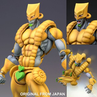 Medicos Figma งานแท้ Original JoJos Bizarre Adventure โจโจ้ ล่าข้ามศตวรรษ Part III Stand สแตนด์ The World เดอะเวิลด์