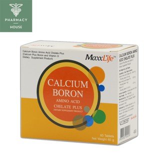 Maxxlife Calcium boron 60 tablets