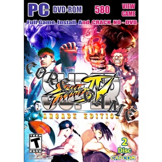 street fighter iv arcade edition แผ่นเกมส์ แฟลชไดร์ฟ เกมส์คอมพิวเตอร์  PC โน๊ตบุ๊ค