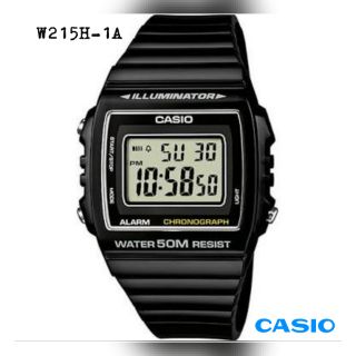 นาฬิกาข้อมือผู้หญิง Casio Standard รุ่น W215H (1A) 👉 ของแท้ 💯%👈