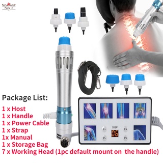 Shockwave Therapy Machine Ed เครื่องนวดผ่อนคลายกายภาพบําบัด 110-220V