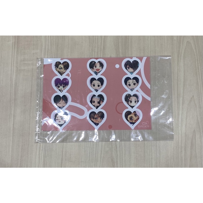 สติ๊กเกอร์หัวใจ meedee no.1