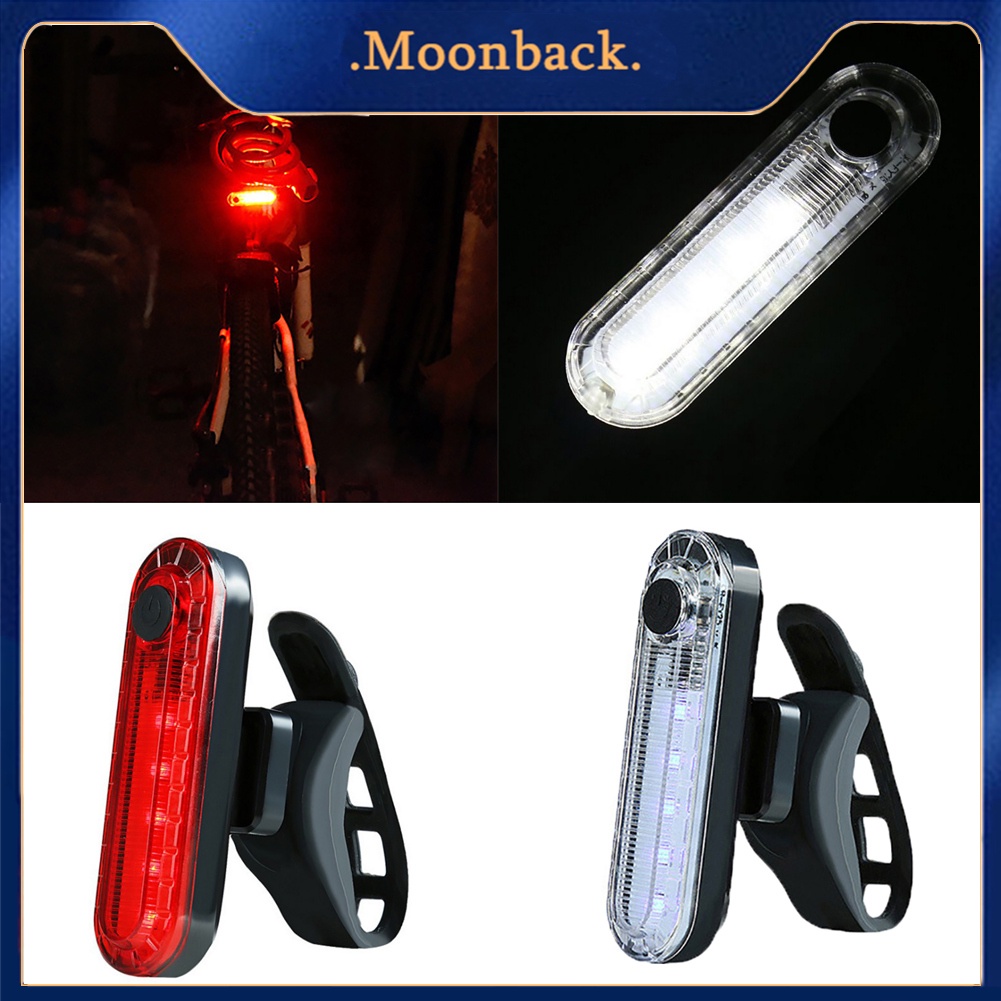 GOOD Chargeable LED Bicycle Tail Rear Lamp Night Outdoor Cycling Safety