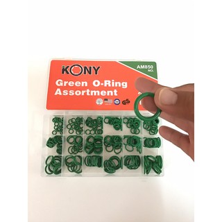 แหวนยางโอริง ยางโอริง ยางโอริงเล็ก ซีลโอริง ขนาด 270 ชิ้น มี 18 ขนาด O Ring Assortment KONY