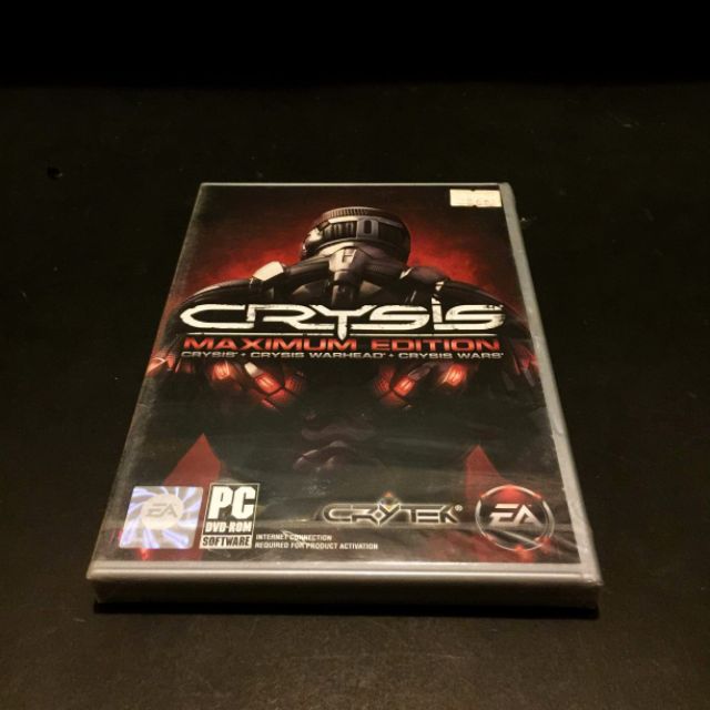 PC DVD-ROM GAME CRYSIS MAXIMUM EDITION