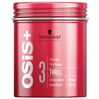 Schwarzkopf OSiS+ Thrill Texture 3 Fiber Gum Strong Control 100ml 3.38oz