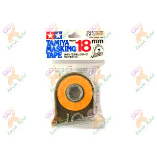 เทปบังพ้น TA87032 Masking Tape 18mm (ตลับ)