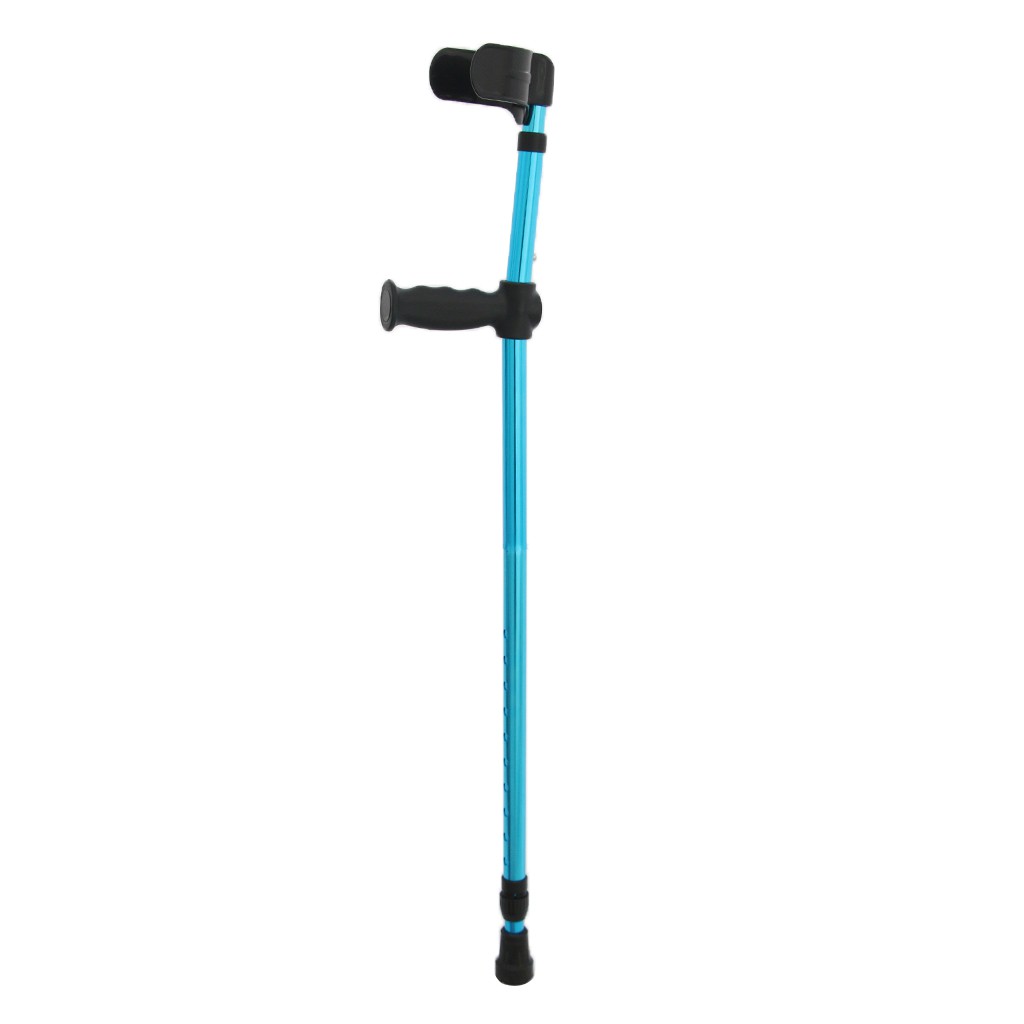 Heavy Duty Aluminum Alloy Adults Foldable Walking Forearm Crutches