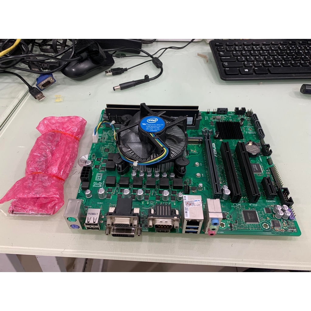 Pentium Gold G6400 + ASUS Pro H410M-C + 16GB. DDR-4 มือสองสวยๆ ประกันมี