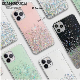 DFANSDESIGN SHINE SERIES เคสกากเพชร 3D 13 13pro 13pro max