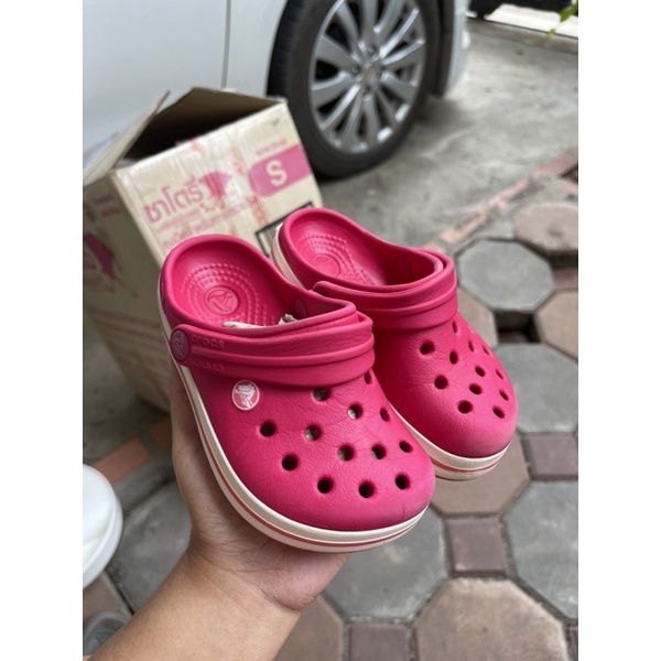 Crocs รองเท้าครอสเด็ก ขนาด C6 C7/13-14 cm