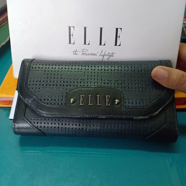 กระเป๋าตังส์ผู้หญิง ELLE ของแท้