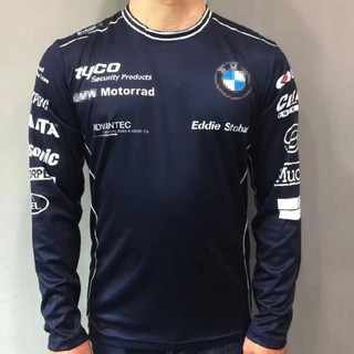 bmw เสื้อยืดกีฬาแขนยาว 2018