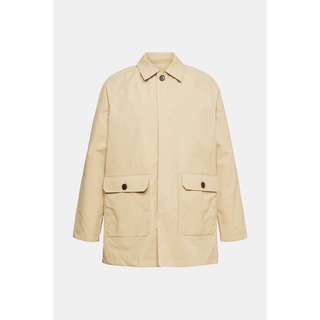 ESPRIT Womens Woven Coat Jacket Beige