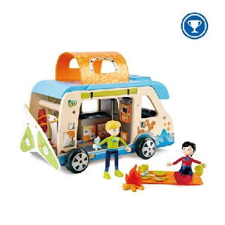 Hape - Adventure Van  รถตู้ตะลุยภัย เหมาะกับเด็กอายุ: 3 ปีขึ้นไป